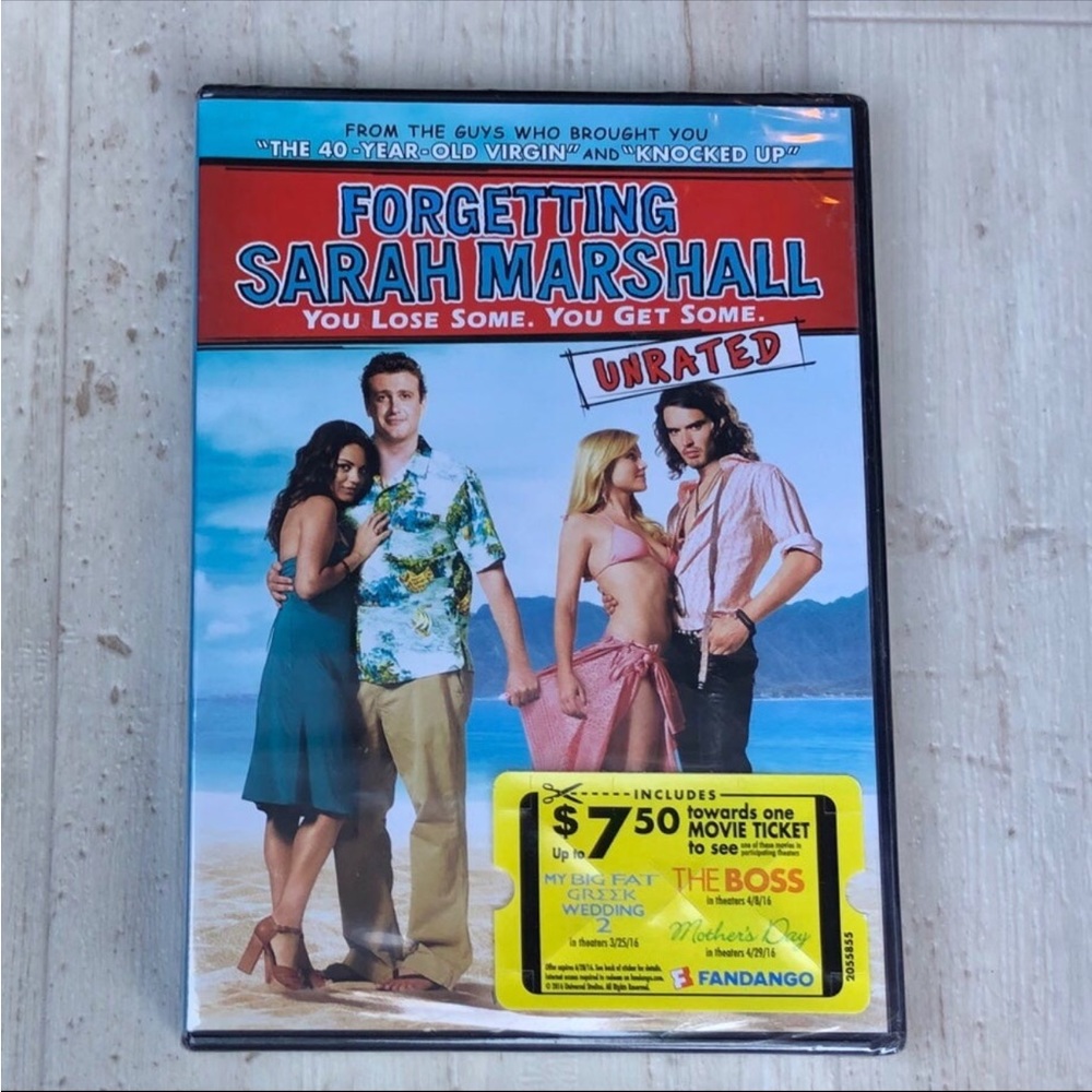 "Forgetting Sarah Marshall" New DVD - Unrated